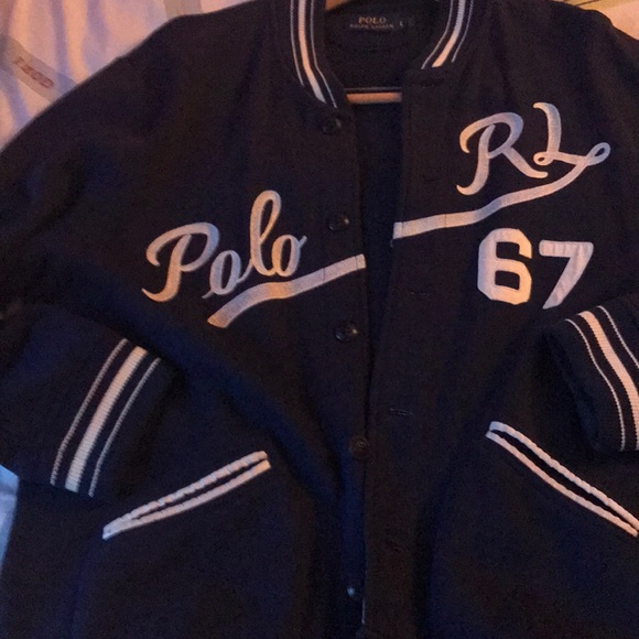 Lg blue polo RL jacket - Picture 2 of 6